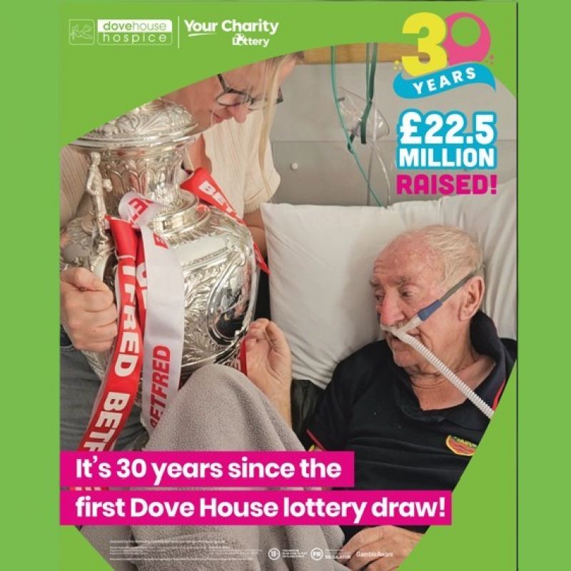 Family S Powerful Story Highlights 30 Years Of Dove House Hospice S Lottery