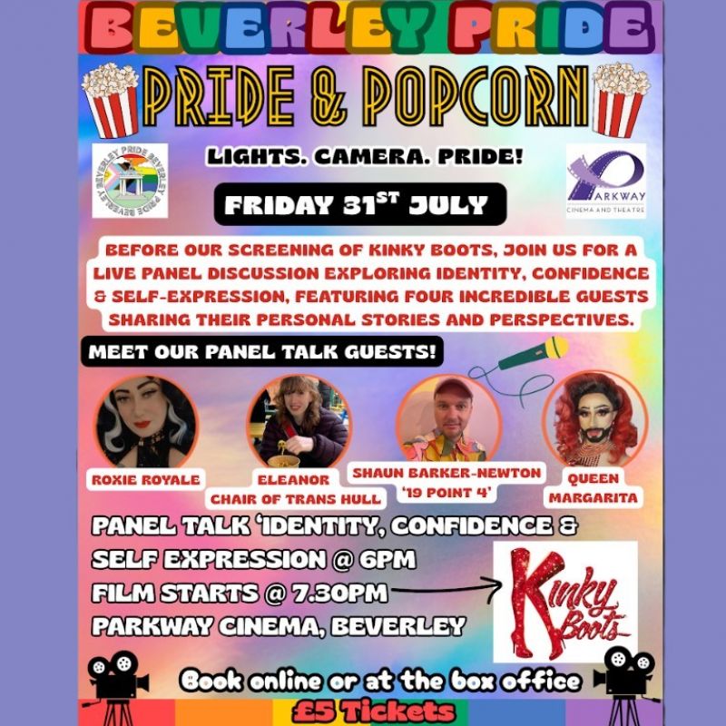 Special Pride Amp Popcorn Event To Kick Off Pride Week With Inspiring Panel Discussion