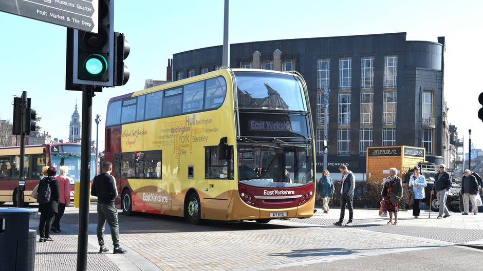 Ey Bus In Hull City Centre Jpg