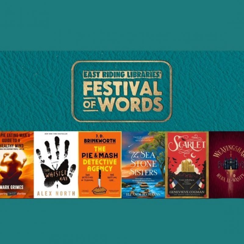 Tickets For The East Riding Festival Of Words Springfest Are Now On Sale