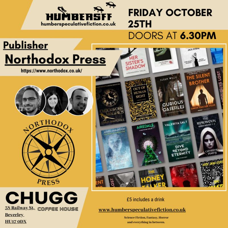 Humber Sff Returns To Beverley With A Calendar Of Author And Writer Events