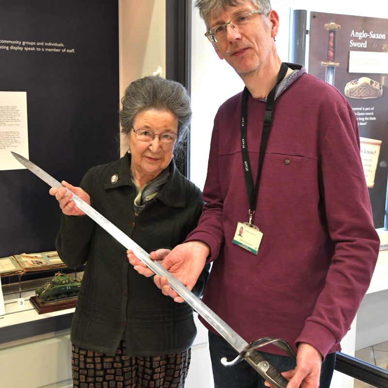 Ceremonial Sword Donated To East Riding Yeomanry Display In Beverley