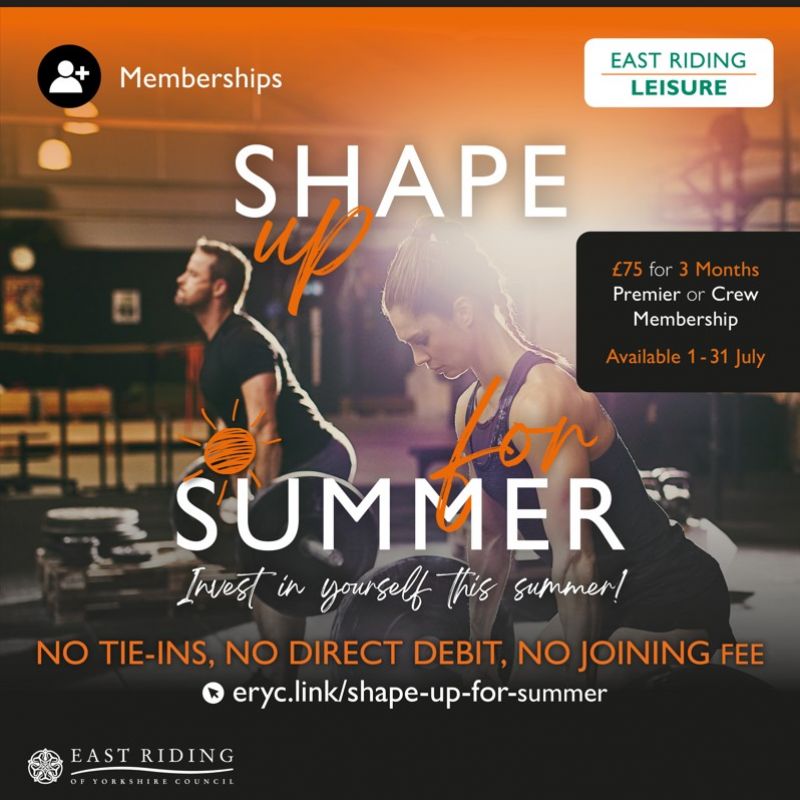 Shape Up For Summer With East Riding Leisure 1