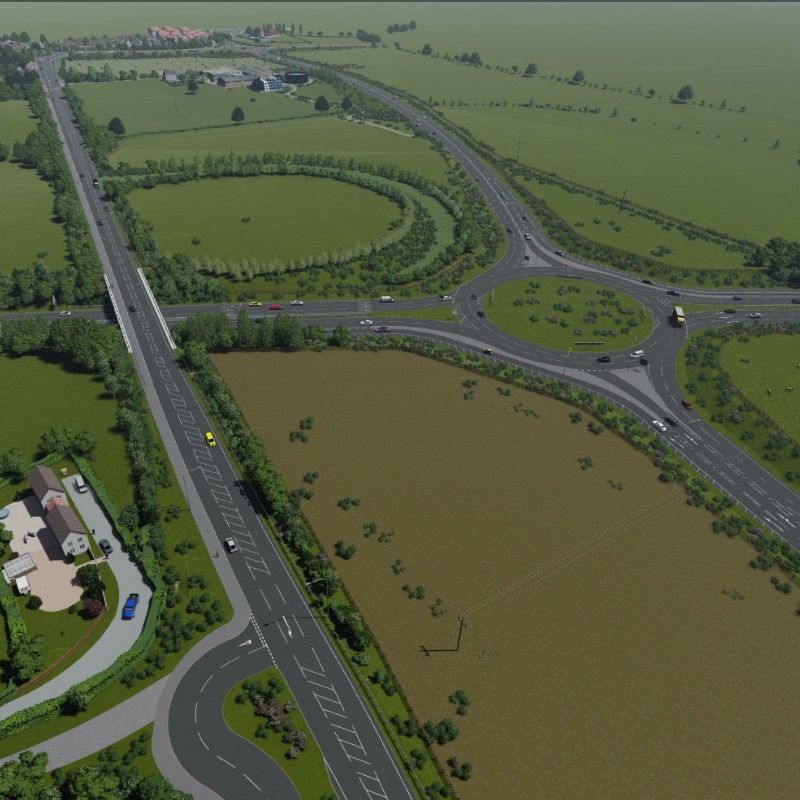 Major Milestones For 86 9m Jock S Lodge Road Transformation