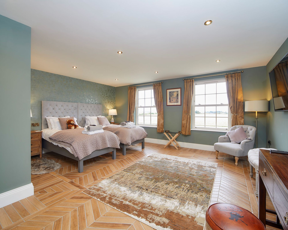 willow bedroom in pasture house