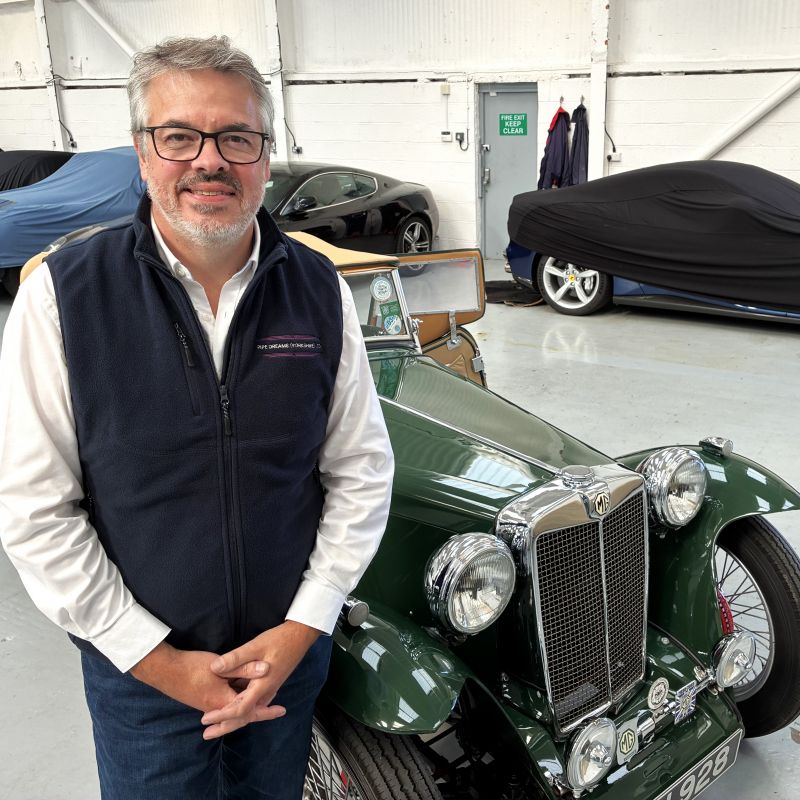 Broadcaster Building A New Business With Classic Cars After Parking His Radio Career