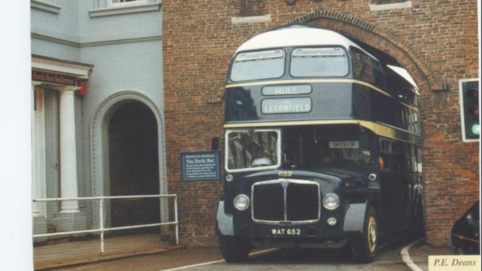 Beverley Guildhall Bus At North Bar