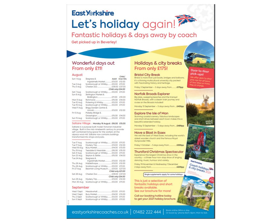 Eyc Summer Holidays