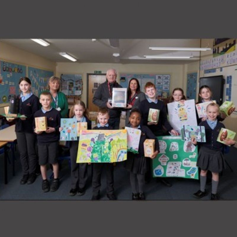 Ashberry Homes In On Young Artists With Keldmarsh Primary School Donation