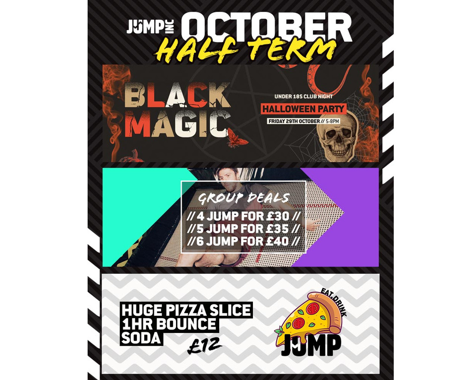 Jump Incs Black Magic Halloween Party