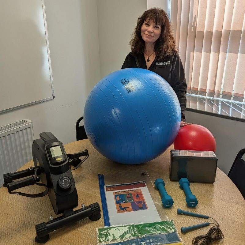 East Riding Mobile Libraries Launches Gym In A Box For National Fitness Day