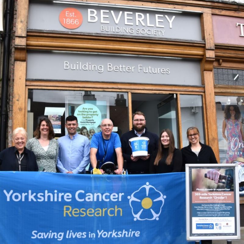 Beverley Building Society Makes Vital Contribution To Yorkshire Cancer Research