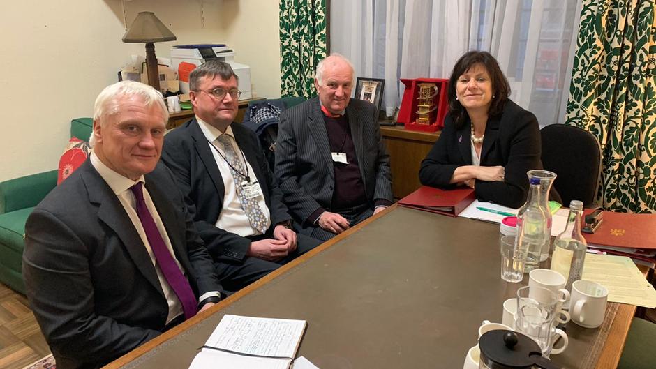 22 1 19 Fracking Meeting With Minister Claire Perry Eryc Director Of Planning Alan Menzies 3