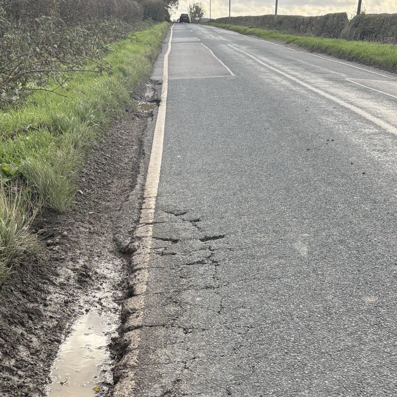 Carbon Saving 800 000 Road Improvement Scheme For Walkington