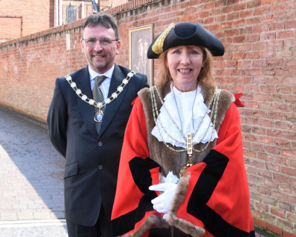 Mayor Linda And Graham Just Beverley