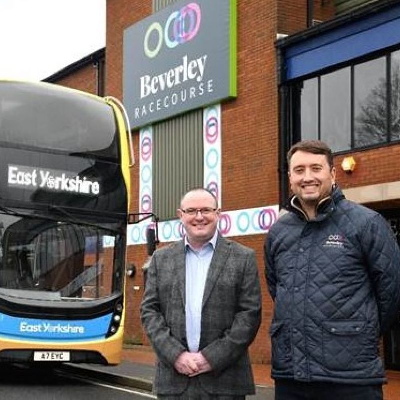 East Yorkshire Buses Partners With Beverley Racecourse To Provide Shuttle Buses For 2024 Season
