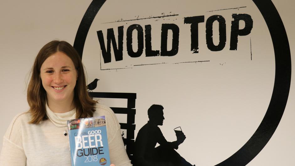 Kate Balchin With The 2018 Good Beer Guide