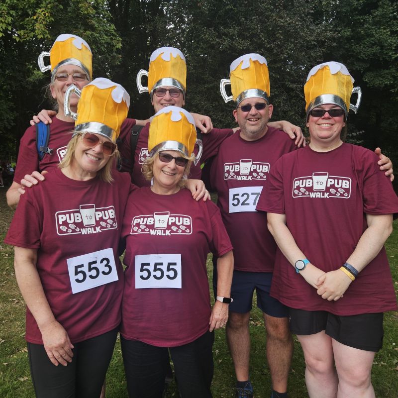 Pub To Pub Walk Aims To Fizz With Success For Local Causes