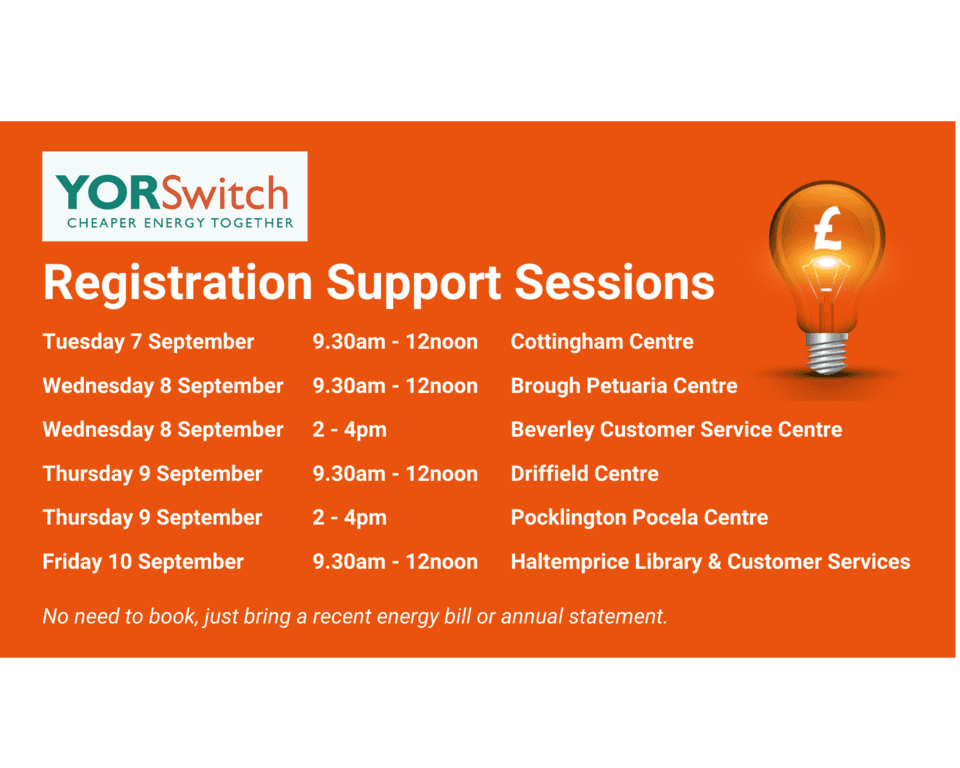 Yorswitch Registration Support Sessions 1