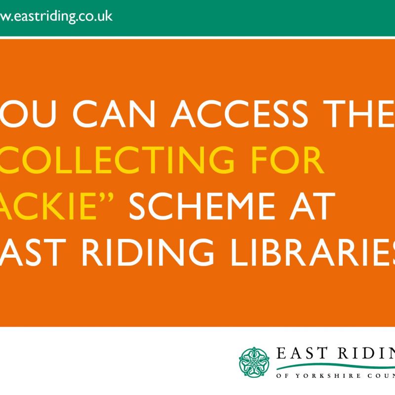 Collecting For Jackie Scheme Launches In East Riding Libraries