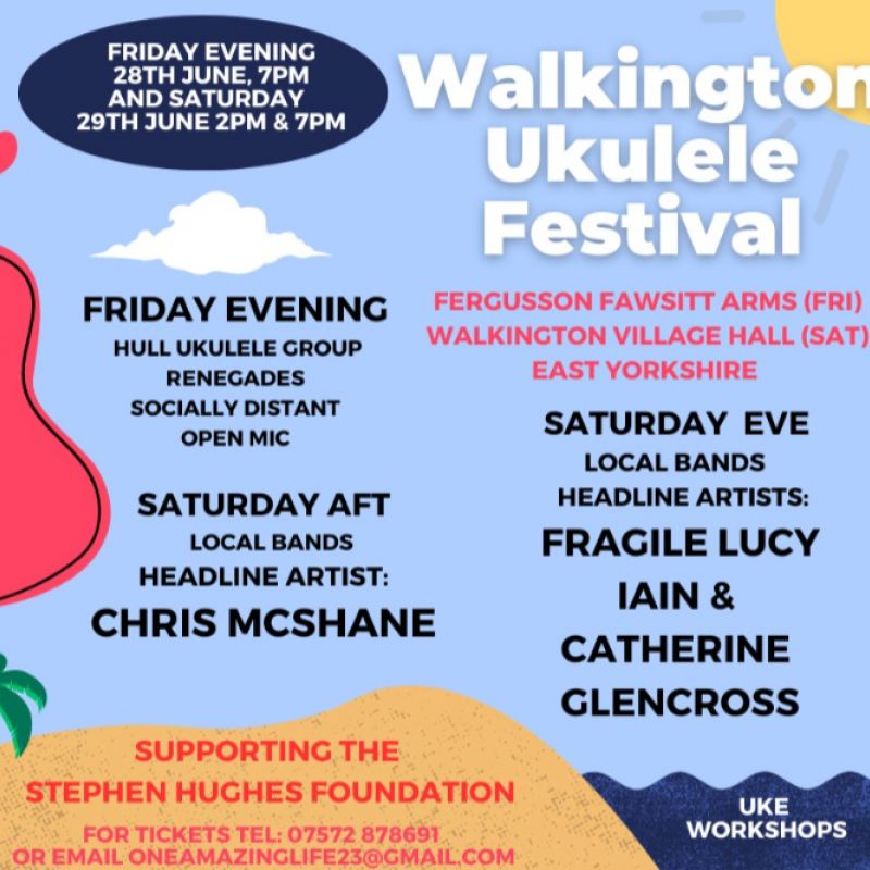 Walkington Ukulele Festival 2024 Wuf